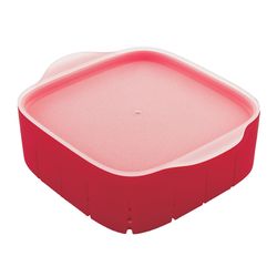 Tovolo Prep N Rinse Cayenne Plastic Berry Colander