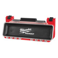 Milwaukee Packout 11.5 in. W X 4.8 in. H X 5.3 in. D Magnetic Power Tool Holder Plastic 1 compartmen