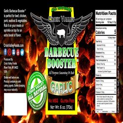 Croix Valley Garlic BBQ Booster Seasoning 6 oz