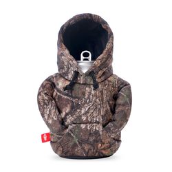 Puffin Drinkwear Multicolored Cotton Realtree Camo Hoodie Can Holder