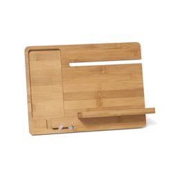 Lipper International 8.25 in. H X 12.5 in. W X 6 in. D Bamboo Cosmetic Organizer