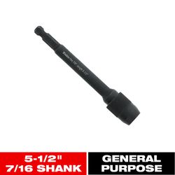 Diablo 5-1/2 in. L X 7/16 in. D Hole Saw Extension