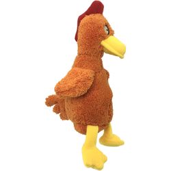 Petsport For Dog Assorted Plush Rodney Rooster Dog Toy Medium/Large 1 pk