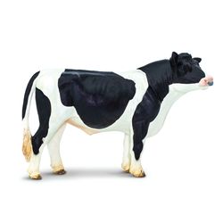 Safari Ltd. Safari Farm Holstein Bull Toy Black/White