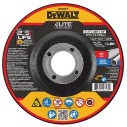 DeWalt Elite Series 4-1/2 in. D X 7/8 in. X 0.045 in. thick Ceramic Cutting Wheel 1 pk