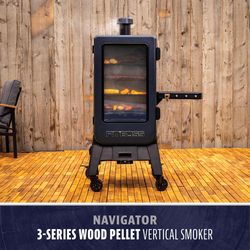 Pit Boss Wood Pellet Vertical Smoker Black