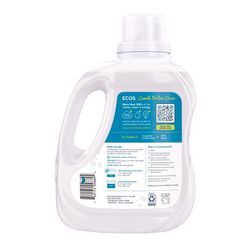 ECOS Free & Clear Scent Laundry Detergent Liquid 100 oz 1 pk