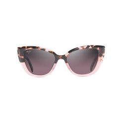 Maui Jim Blossom Sunglasses Women's Pink Havana Frame Maui Rose Lens Polarized