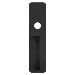 Brinks Commercial 12.25 in. L Matte Black Stainless Steel Pull Plate