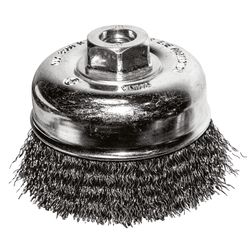 Century Drill & Tool 3 in. Crimped Wire Wheel Brush Steel 12500 rpm 1 pc