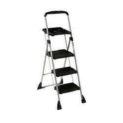 Cosco WorkMax 55.354 in. H X 21.339 in. W X 31.1 in. D 225 lb. cap. 3 step Steel Step Stool