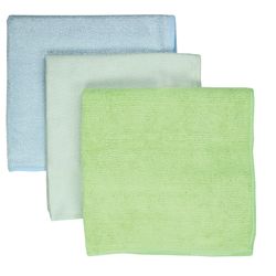 Mu Kitchen Microfiber Cleaning Cloth 14 in. W X 14 in. L 3 pk