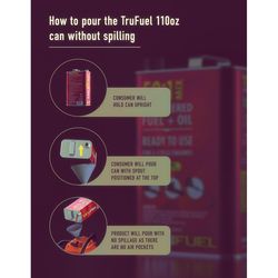 TruFuel Ethanol-Free 2-Cycle 50:1 Engineered Fuel and Oil 110 oz