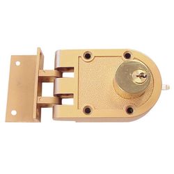 Ace Gold Painted Zinc Double Cylinder Lock