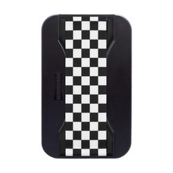 LoveHandle Black/White Checkered Cell Phone Grip For All Mobile Devices
