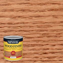Minwax Wood Finish Semi-Transparent Sedona Red Oil-Based Penetrating Wood Stain 1 qt