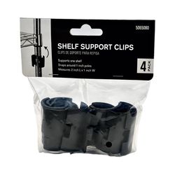 ATC 4pk 2 in. H X 1 in. W X 1 in. D Plastic Replacement Shelf Sleeves