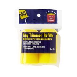 Foam Pro Tiny Trimmer Foam 2 in. W X 3/8 in. Mini Paint Roller Cover Refill 2 pk