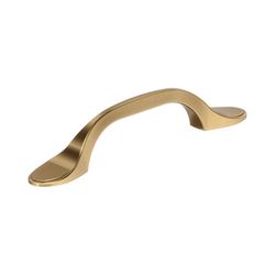Amerock Transitional Arch Cabinet Pull 3 in. Champagne Bronze Gold 1 pk