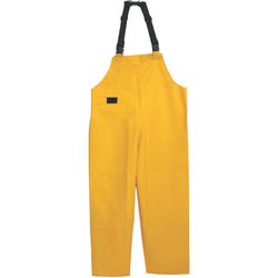 Boss Yellow PVC-Coated Polyester Bib Overalls XL 50 mil