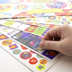 Bazic Products Jumbo Reward Sticker Book Paper 1 pk