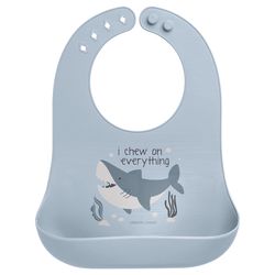 Stephen Joseph Shark Bib Silicone 1 pk
