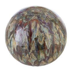 Alpine Assorted Stone 10 in. H Gazing Ball