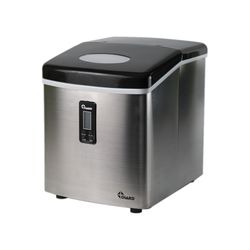 Chard Silver Stainless Steel Ice Maker 26 lb