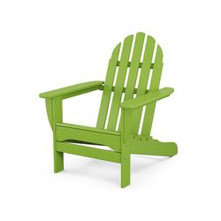 POLYWOOD Ivy Terrace Lime HDPE Frame Chair