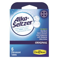 Alka Seltzer Original Antacid 6 ct 6 pc