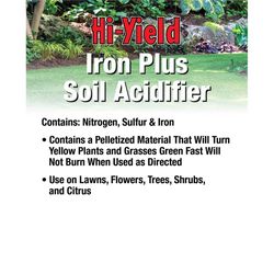 Hi-Yield Iron Plus Soil Acidifier Plus Iron 20 lb
