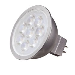 Satco MR16 GU5.3 LED Bulb Neutral White 50 Watt Equivalence 1 pk