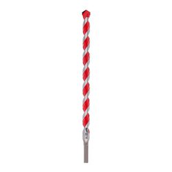 Milwaukee Shockwave 5/8 in. X 12 in. L Carbide Hammer Drill Bit 3-Flat Shank 1 pk