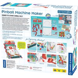 Thames & Kosmos Gumball Rally Pinball Machine Maker Multicolored