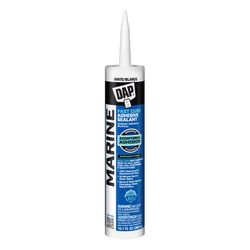 DAP White Polymer Sealant and Adhesive 10.1 oz.