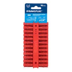 RAWLPLUG 0.25 in. D X 1.10 in. L Polypropylene Phillips Head Drywall Anchor 96 pc