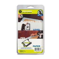 Precision 10 ft. L X 1 in. W 4 in 1 Picture Tape Measure 1 pk