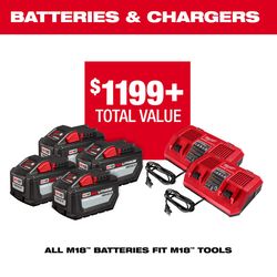 Milwaukee 155 mph 650 CFM Battery Backpack Backpack Blower