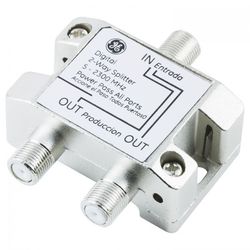 GE 2 Way Coax Splitter 1 pk