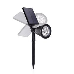 Techko Solar Powered 30 W LED Spotlight 1 pk