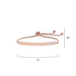 Montana Silversmiths Women's Rose Saloon Bar Bracelet