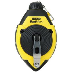 Stanley FatMax Black/Yellow Chalk Line Reel 100 ft.