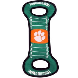 Pets First NFL For Dog Green Nylon Clemson Tigers Dog Tug Toy 1 pk