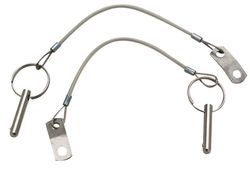 Seachoice Stainless Steel 1-3/8 in. L x 1/4 in. W Quick Release Pin 2 pk
