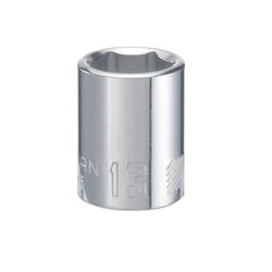 Craftsman 13 mm X 3/8 in. drive Metric 6 Point Standard Shallow Socket 1 pc
