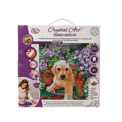 Crystal Art Craft Buddy Framed Canvas Kit Multicolored