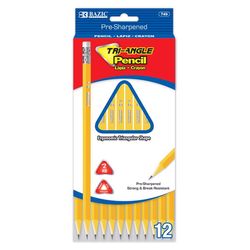Bazic Products #2HB 2.0 mm Wood Pencil 12 pk Yellow