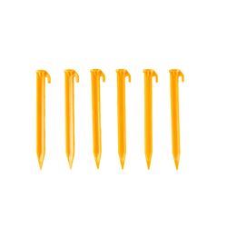 Coghlan's Yellow Tent Pegs 6 in. L 1 pk