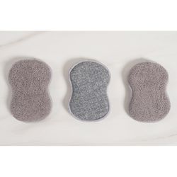 KAF Home Medium Duty Scrubber Sponge For Kitchen 3 pk