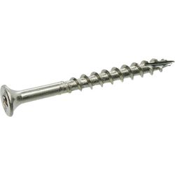 Grip-Rite PrimeGuard Max No. 8 wire X 2 in. L Silver Star Bugle Head Deck Screws 5 lb 640 pk